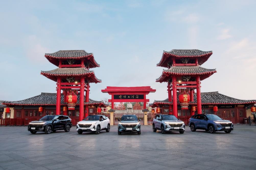 《清明上河图》中遇见AI座驾！第四代博越L首秀