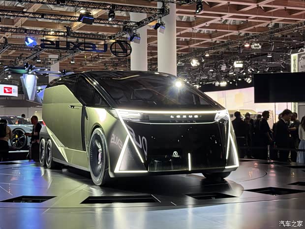 2025东京车展:全新雷克萨斯LS系列概念车亮相 还有6轮/3轮车型